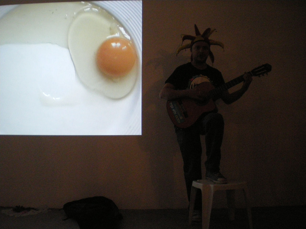 Photographic documentation of RYLLEGA Berlin (Performance by Alexander Delphinov, 26 September 2008)